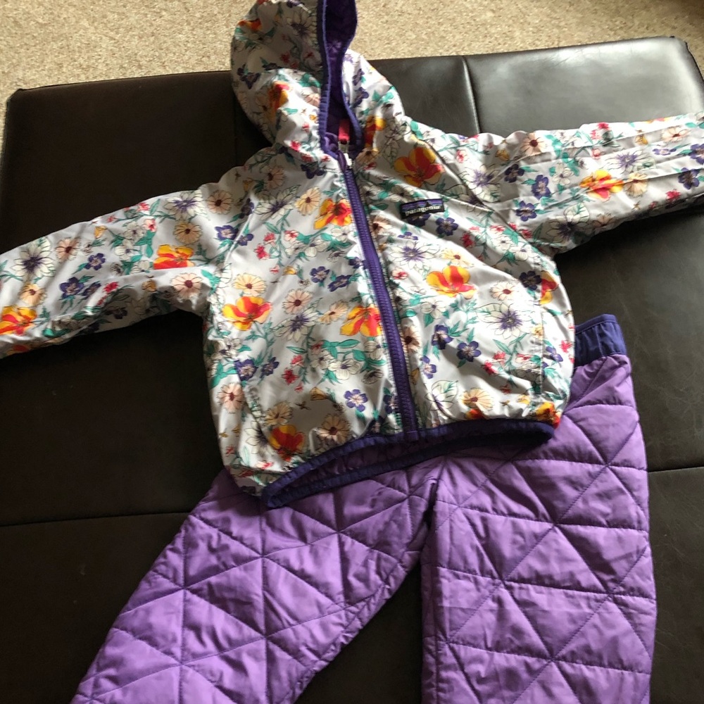 Patagonia toddler 2 piece snowsuit